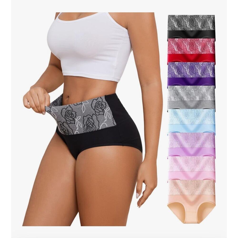 Womens High Waisted Tummy Control Underwear (Not In Original Packaging) Size 2XL